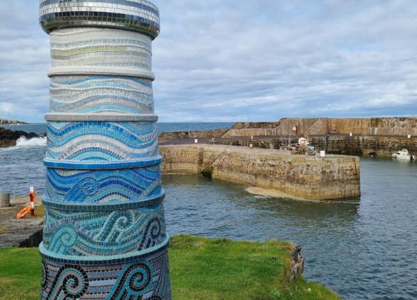 Portsoy Lighthouse Vidsit beautiful portsoy in a motorhome from Zoom Motorhome Hire