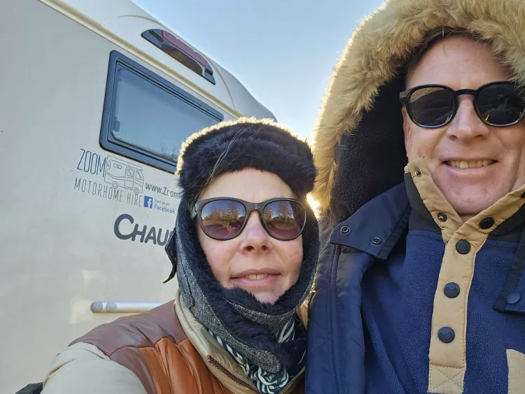 Pippa and Malcolm - Zoom motorhome hire directors